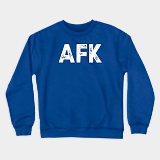 AFK Blue Crewneck Sweatshirt